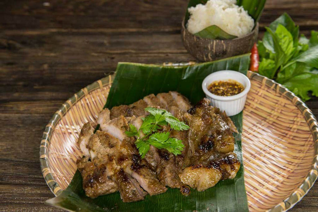 BBQ Pork with Sticky Rice
